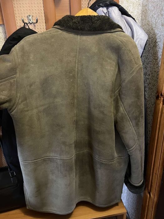 натуральная мужская дубленка