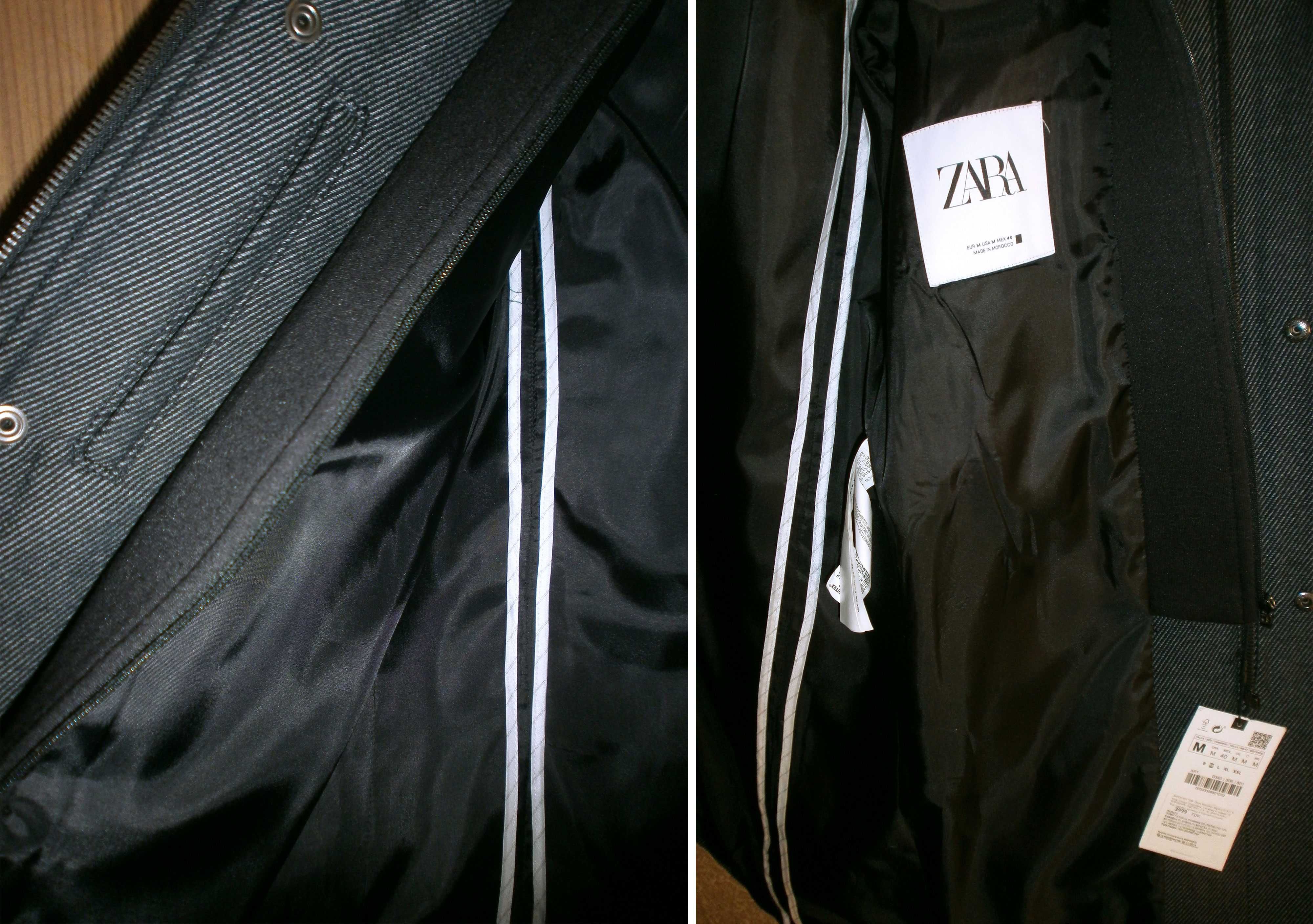 Пальто Zara 0340/306/801 M Графіт
