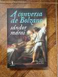 Livro “A conversa de Bolzano” de Sándor Márai