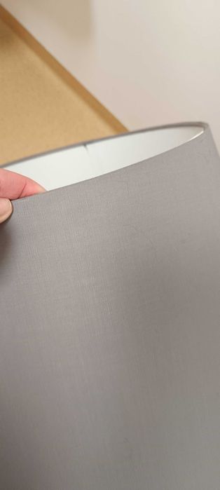 Abażur do lampy IKEA szary