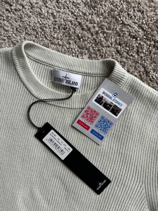 Свитер Stone Island Ribbed Soft Cotton