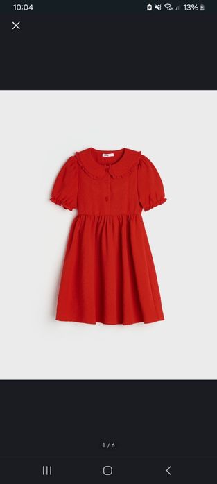 Sukienki świąteczne dla sióstr 110,128