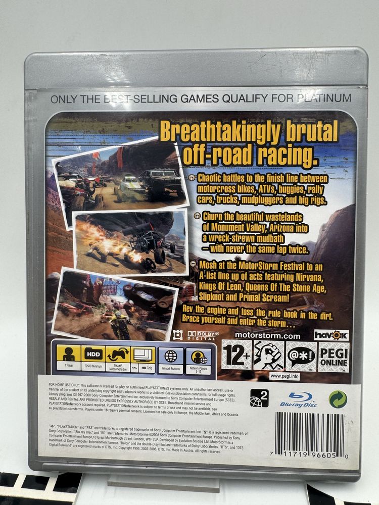 Motor Storm Ps3 Gwarancja