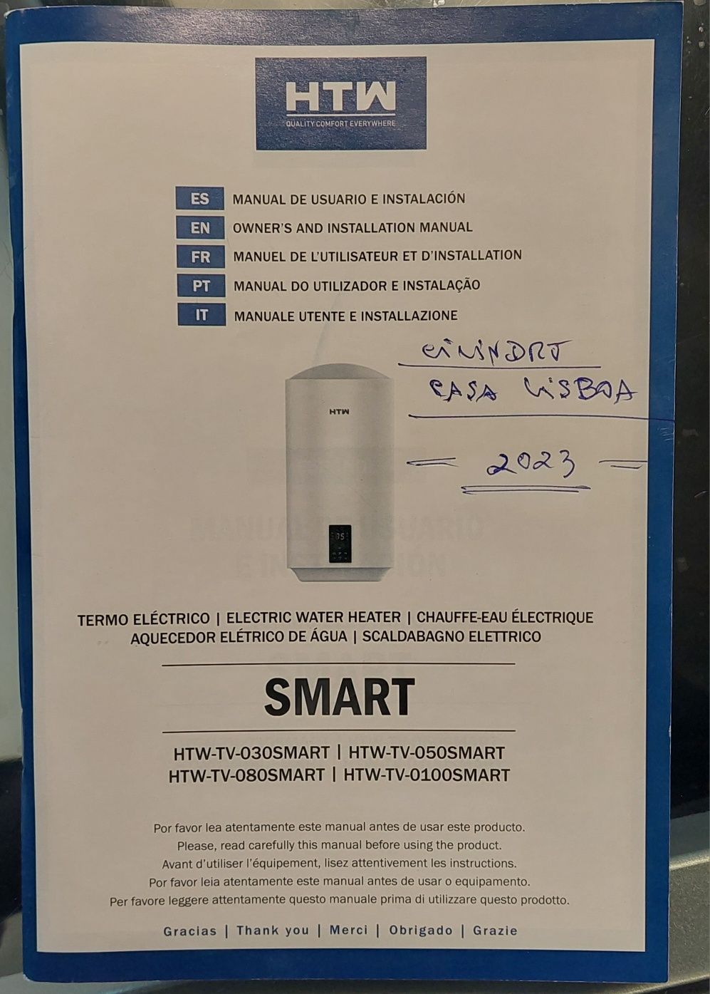 Termocumulador elétrico (50L)