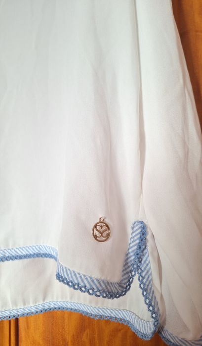 Blusa branca Scusi S