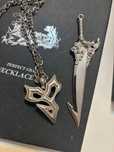 Final Fantasy X Perfect Grade Necklace Set naszyjnik Tidusa +zawieszka