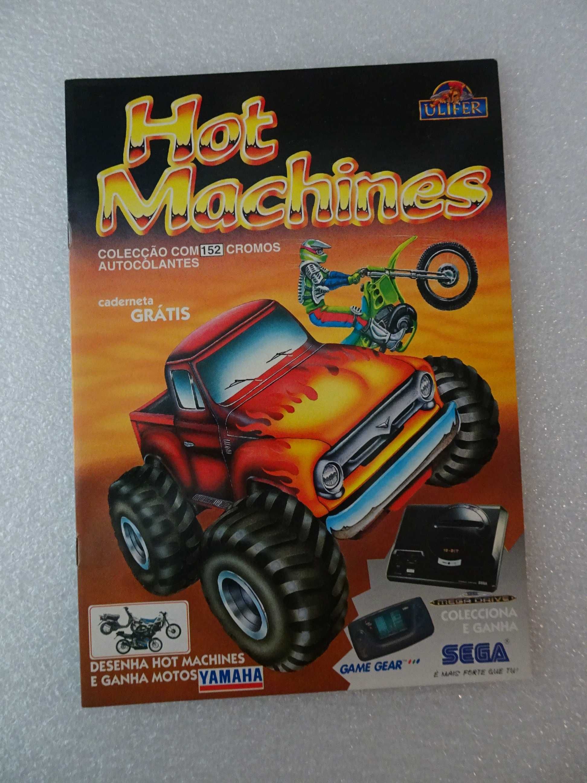 Caderneta de cromos vazia - Hot Machines - Ulifer