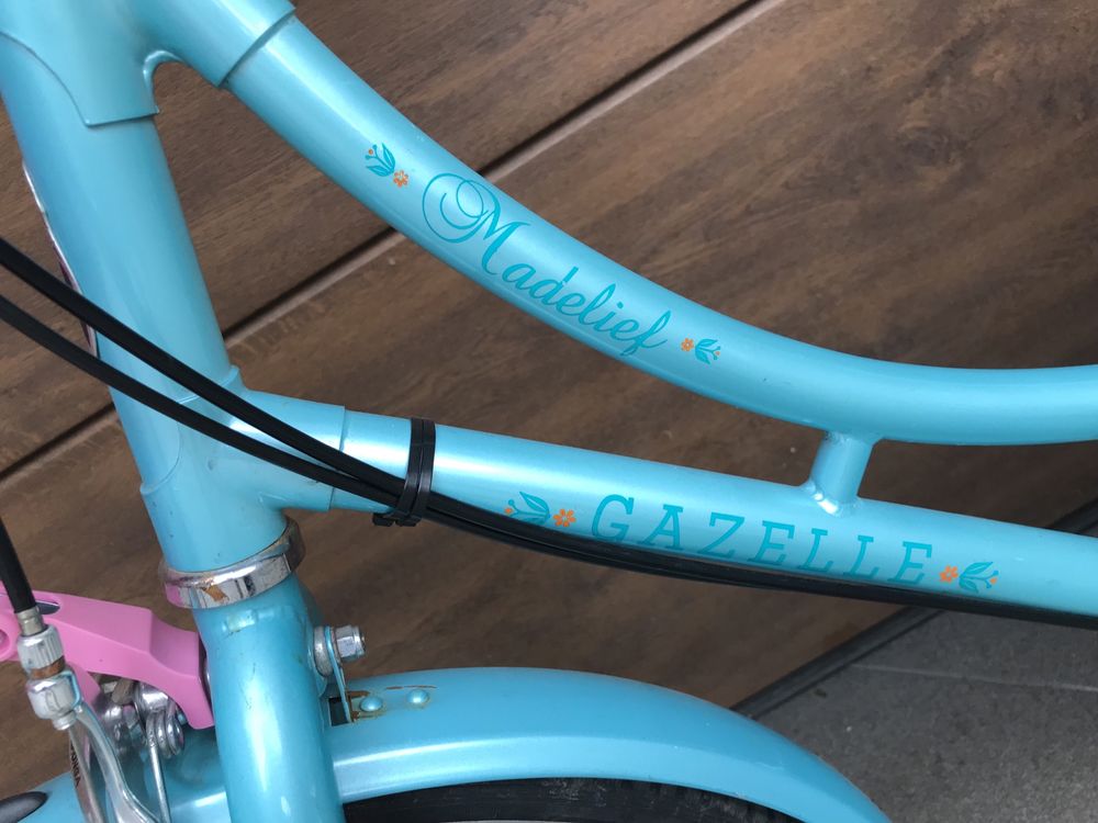Dziecięcy (dziewczęcy) Holenderski rower Gazelle Madelief 20” 7 biegów