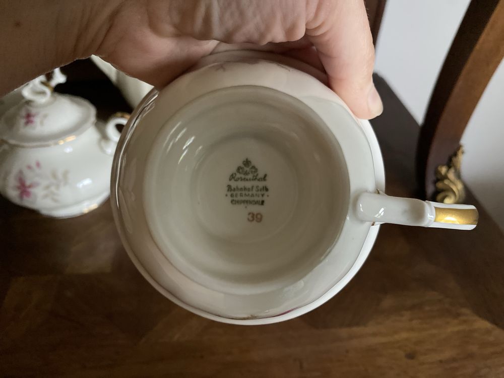 Serwis Rosenthal Chippendale rzadko spotykany wzór