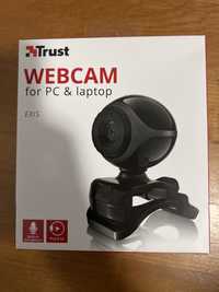 Webcam Trust Exis (câmera + microfone)