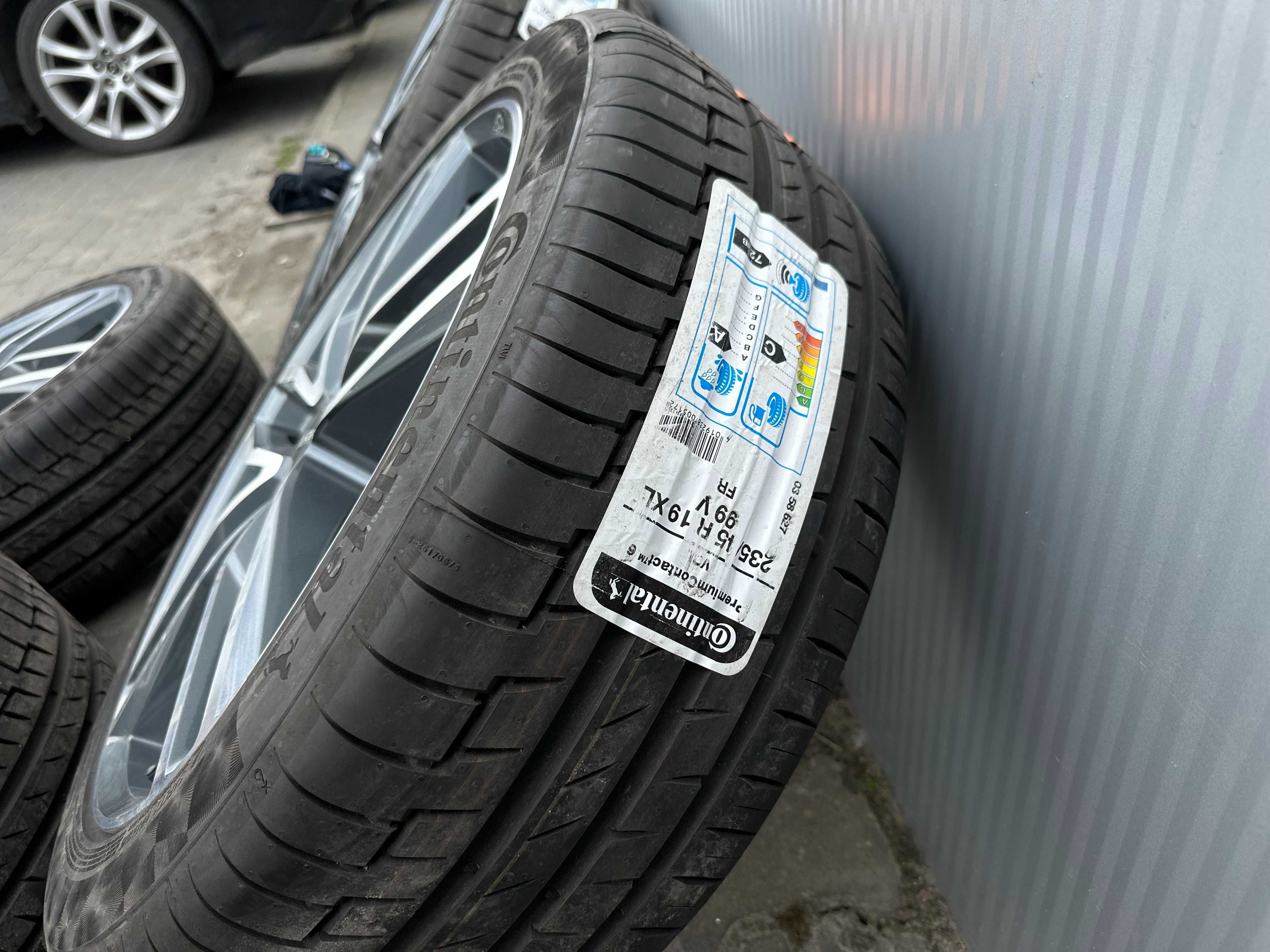 Диски Alutec 5/112 R19 8J ET45+нові 235/45R19 Continental Premium6