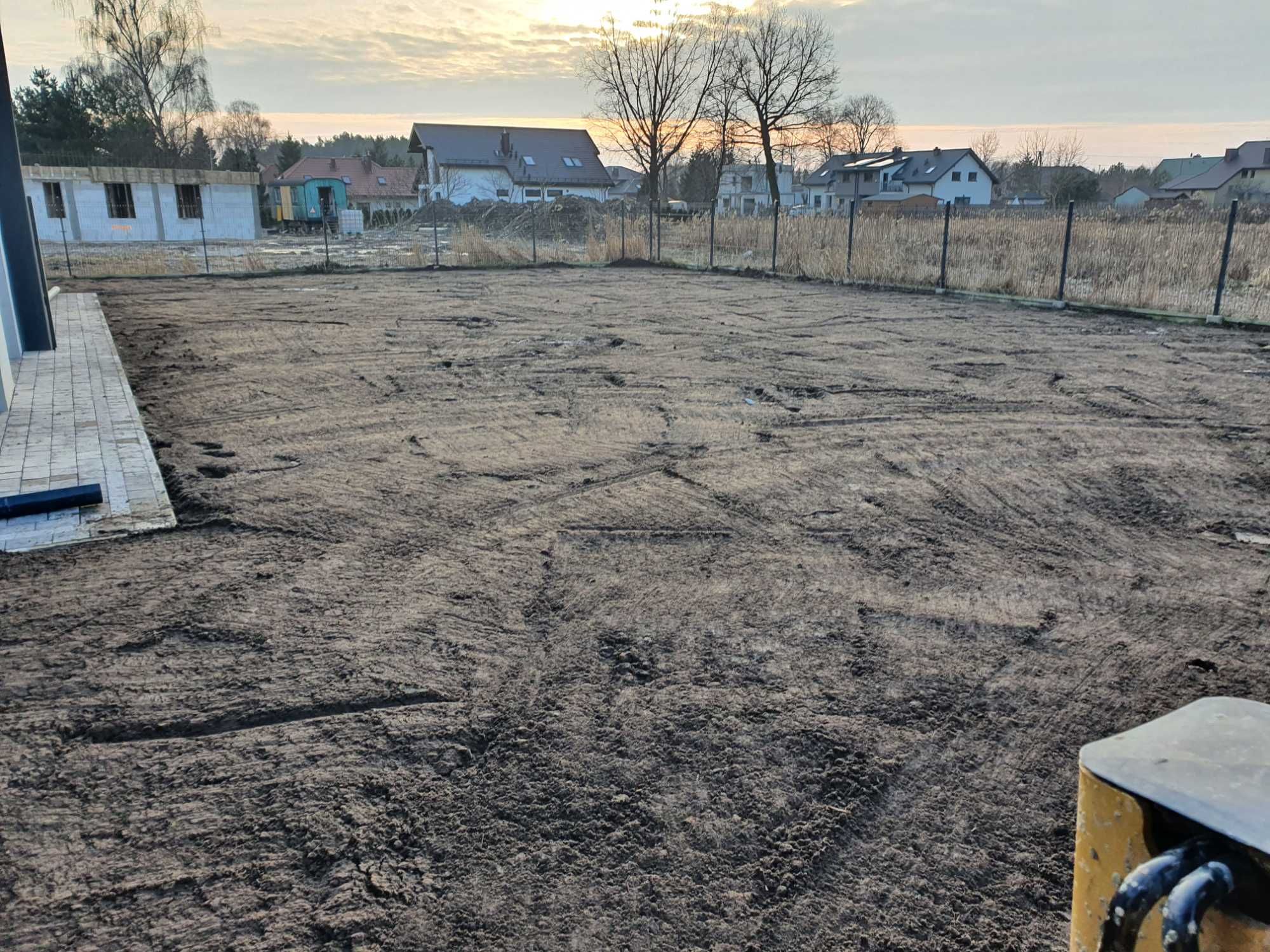 Usługi koparko-ładowarka, wykopy, roboty ziemne, rozbiórki, piach ziem