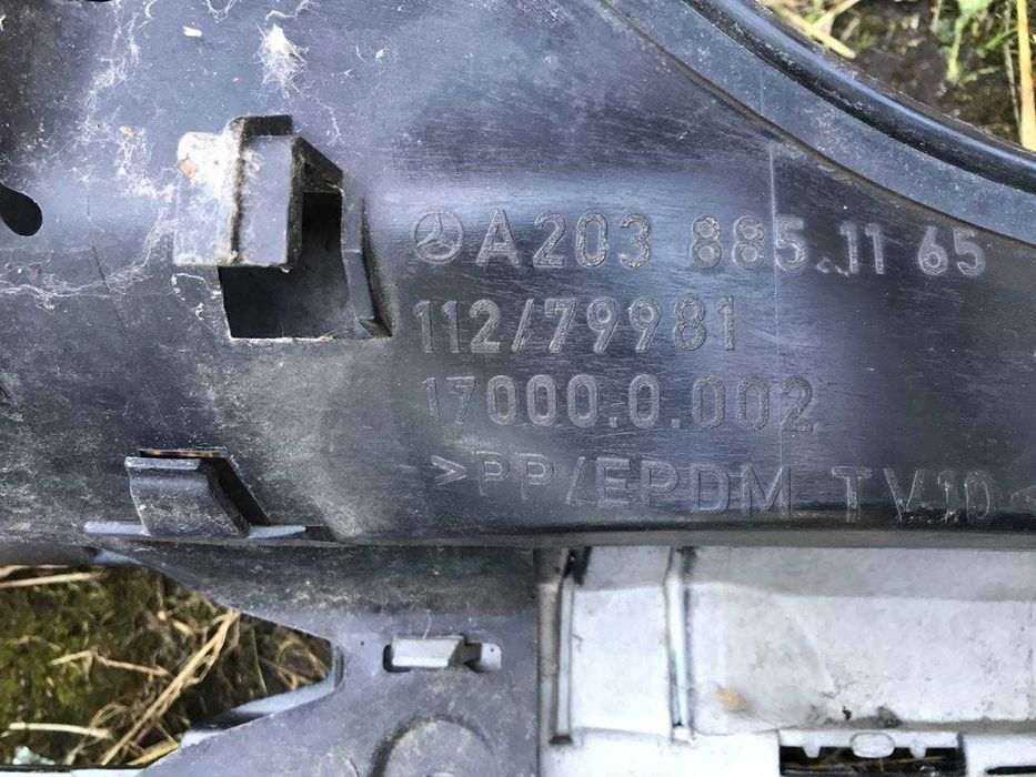 Бампер задній задний MERCEDES W203 SPORT COUPE A2038851165 A2038851225