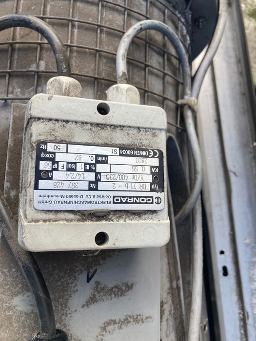 Wentylator kanałowy fi 32 cm Hurner funken lakiernia chłodnia wędzarni