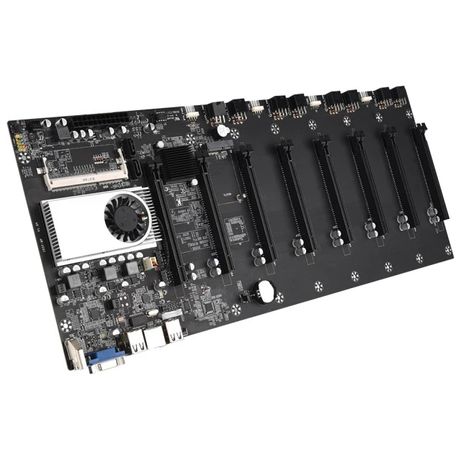 Материнська плата для майнінгу/ Riserless mining motherboard 8 GPU bit