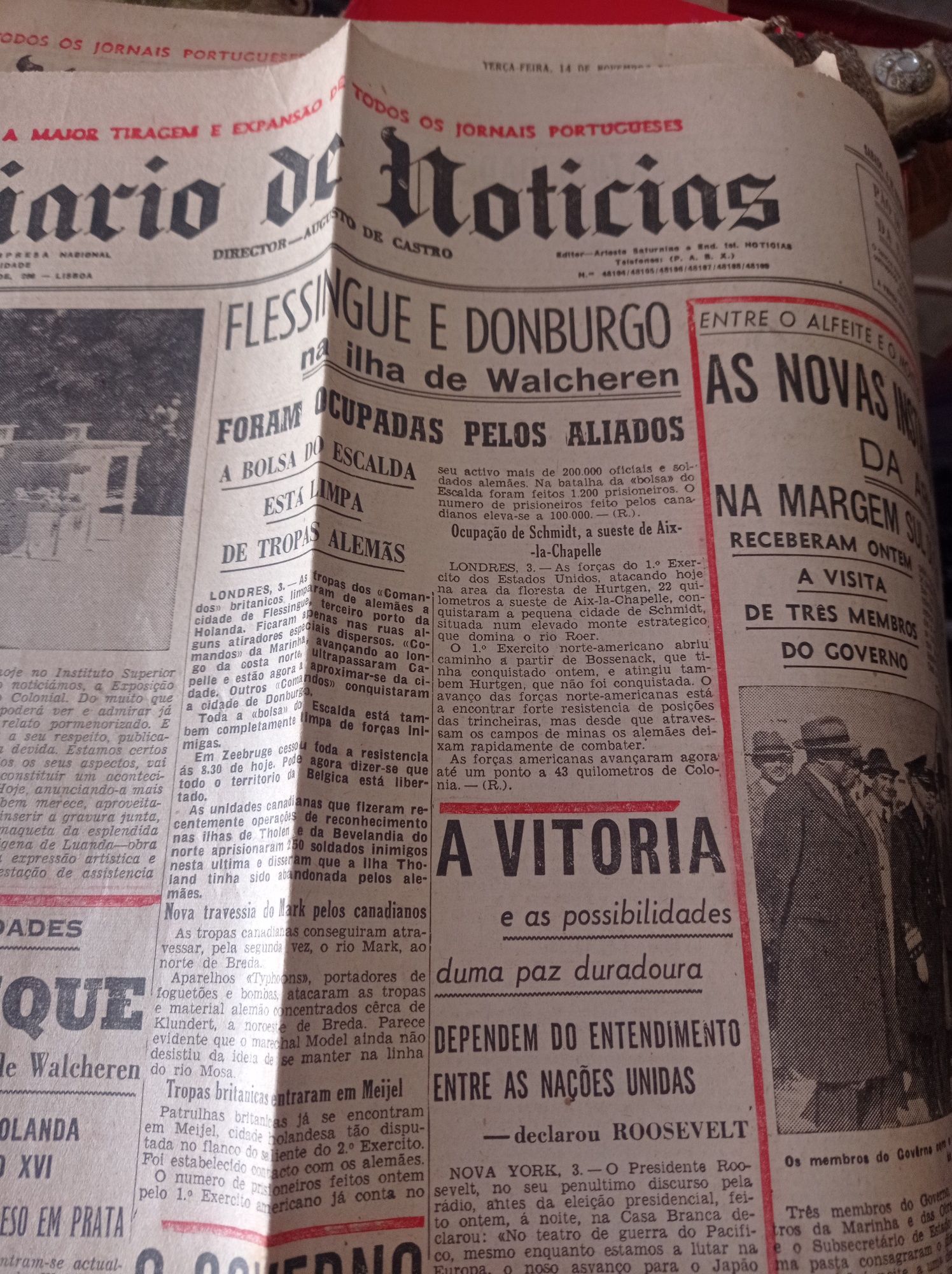 Jornal de notícias WW2
