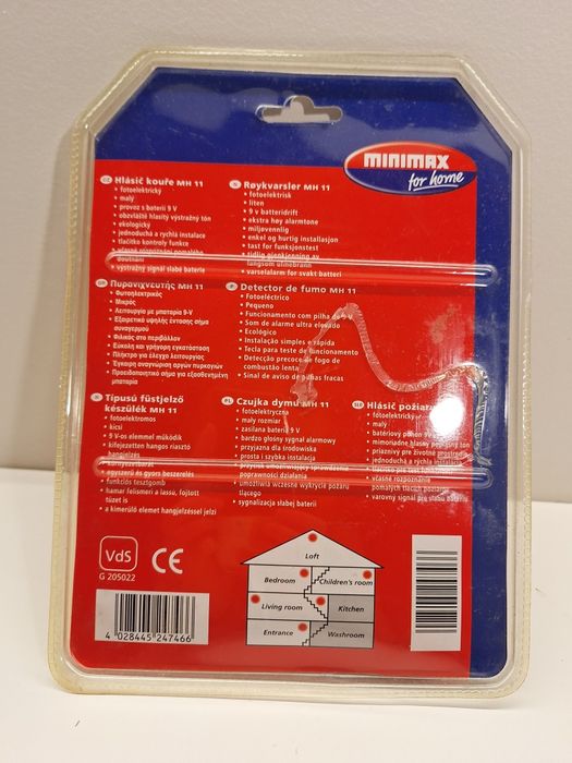 Detetor de fumo Minimax MH11