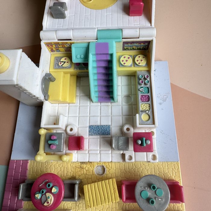 Polly Pocket Light up Pizza Place Parlor Bluebird - Vintage 1993