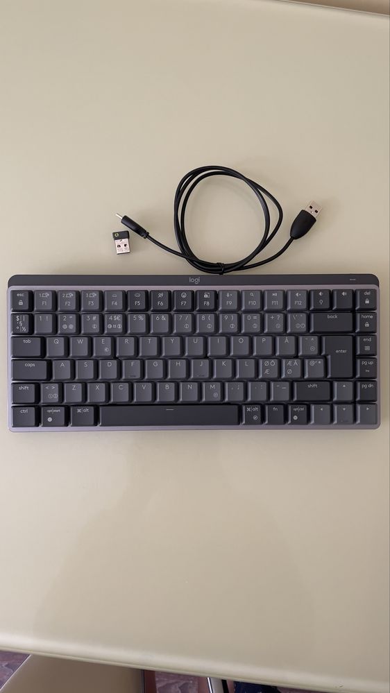 Клавіатура бездротова Logitech Mekhanical Mini graphite