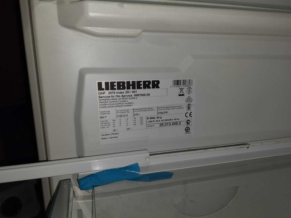 Морозильна камера Liebherr GNP2976 , 165х66х68см, б/у, в гарному стані