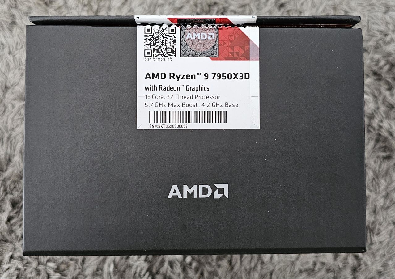 Processador AMD Ryzen 9 7950X3D