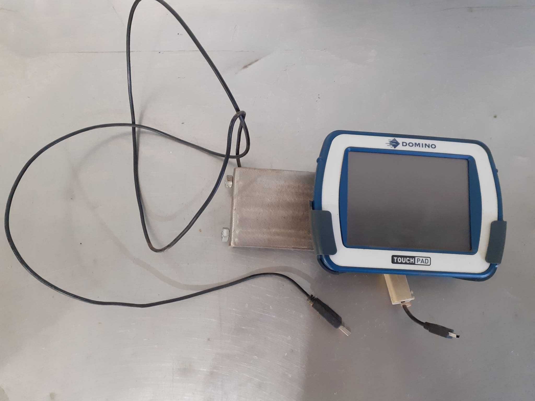 Datador Domino de transferência térmica com Touchpad
