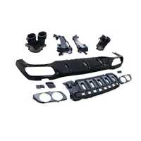 Kit Difusor Traseiro Mercedes Classe E W213 20-> Tipo E53 Pack Night