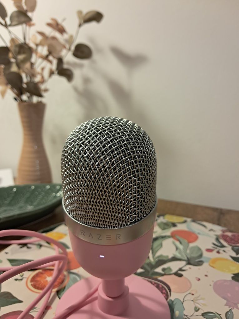 Mikrofon Razer Seiren Mini Quartz Różowy