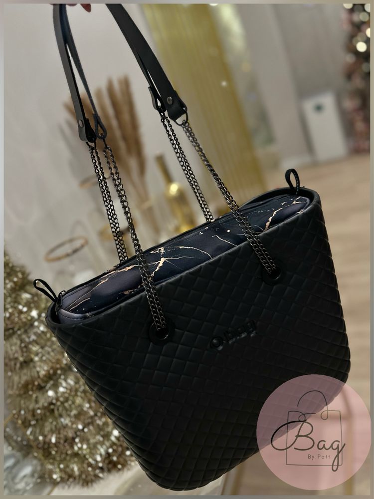 O bag Obag mini nero. Nowy zestaw by Patt