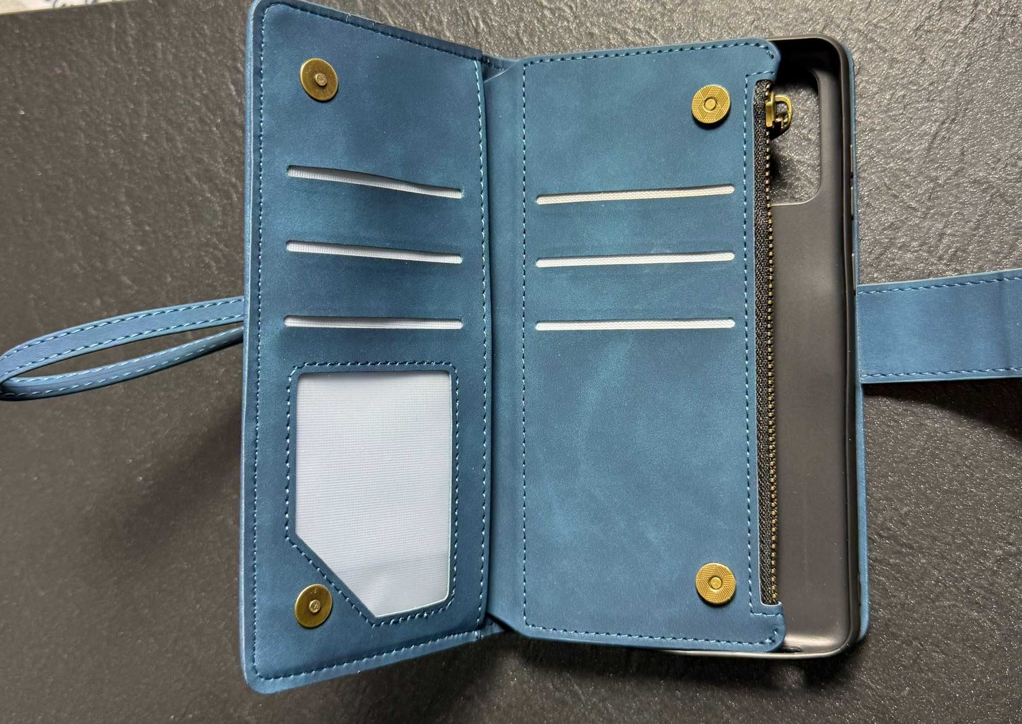 Etui z klapką dla Samsung Galaxy S20 Plus Ueebai niebieskie