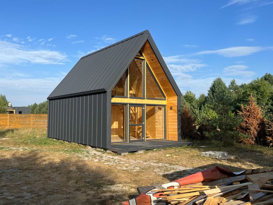 Nowoczesna stodoła 35m2