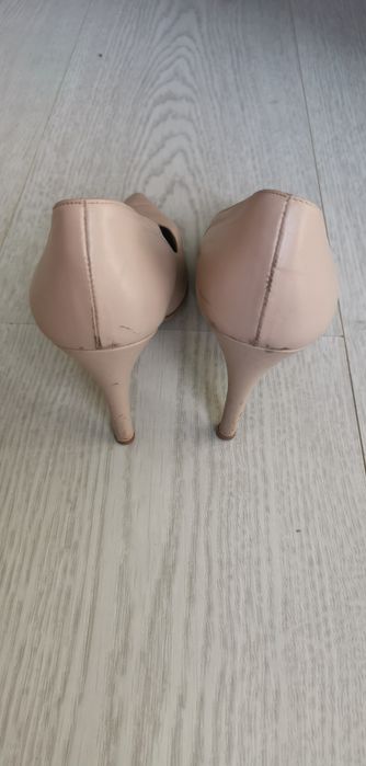 Sapatos salto alto Nude