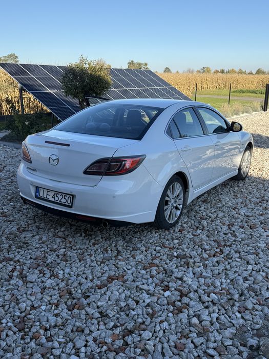 Mazda 6 GH 2.0 Benzyna + LPG BRC – 2009 – biała perła
