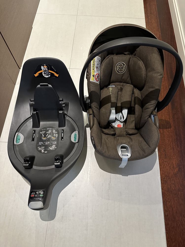 Cybex Baza Z oraz fotelik Cybex Cloud Z Plus