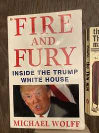 Книга Fire and fury inside the Trump white house политика политология