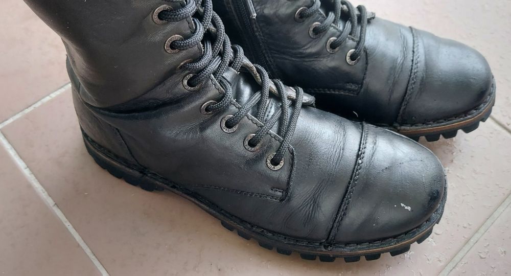 GLANY WOJAS rozmiar 38 używane skóra 24cm