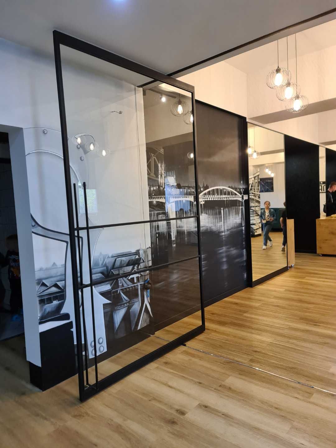 Drzwi loftowe, pivotowe, przesuwne. #Crittall #industrial #loft