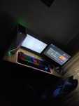 Vende-se PC gamer + rato gamer led + teclado gamer led, tapete com led