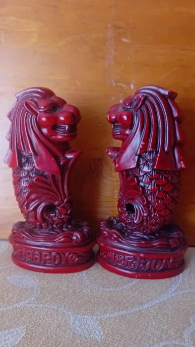 Leões de decoração