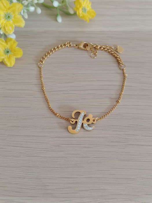 Pulseira em aço inoxidável