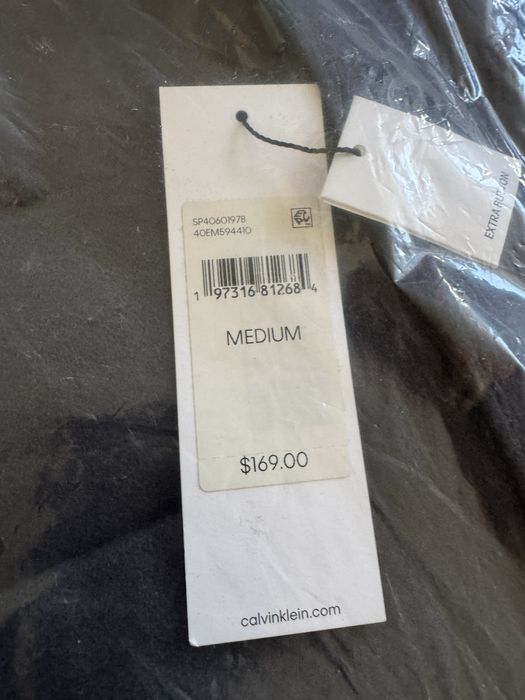 Calvin Klein Wool Blend Pocket Shirt Jacket — шерсть, оригінал зі США