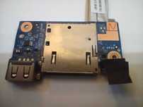 Moduł USB/czytnik kart pamięci do laptopa HP 11-e100sp.