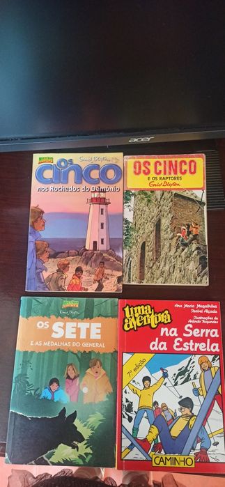 Leitura: Histórias de Aventuras - Os Cinco, Os Sete + Uma Aventura