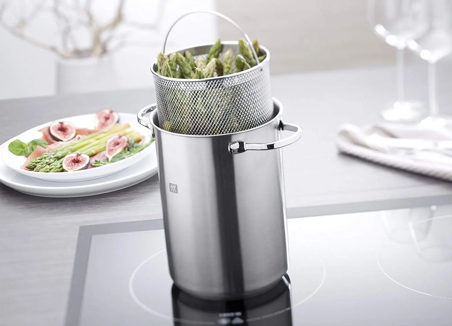 Нова Zwilling Каструля для спаржі і пасти з кришкою 16 см Twin Specia