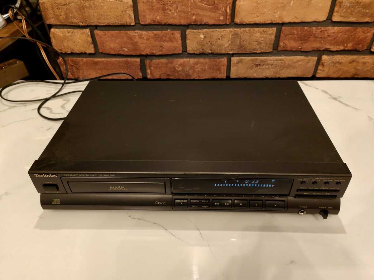 TECHNICS SL-PG440A ! Ciekawy odtwarzacz CD