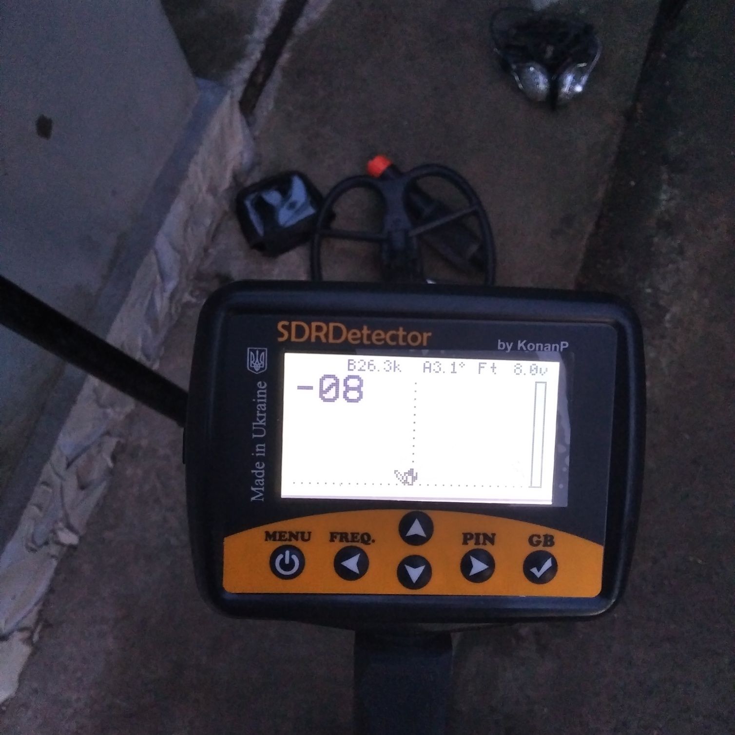 Металошукач SDR Detectors (металлоискатель)