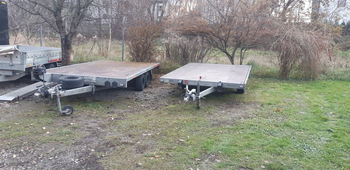 Laweta przyczepa Niepołomice 2000kg DMC pełna wynajem wypożyczalnia