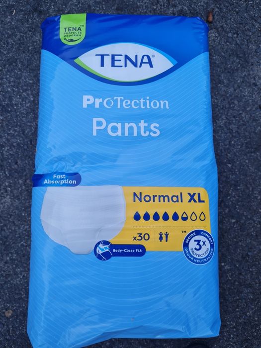 Tena pants XL normal  2 paczki po 30szt.