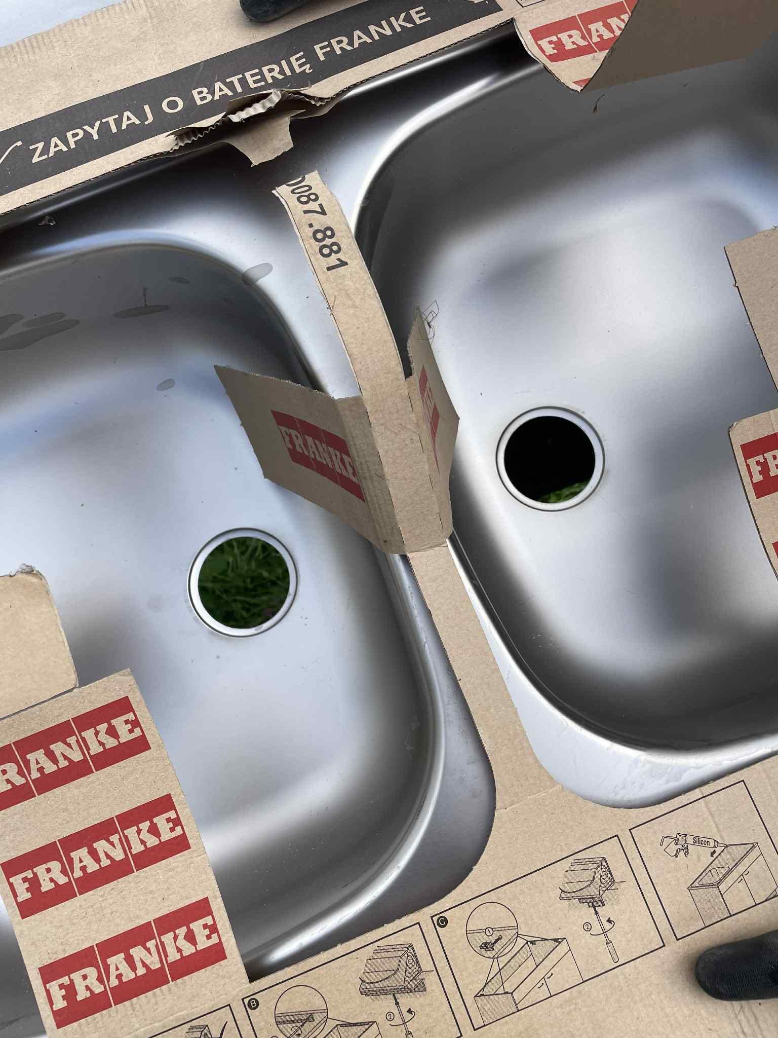 Zlewozmywak kuchenny dwukomorowy Franke DSN 720 Eco