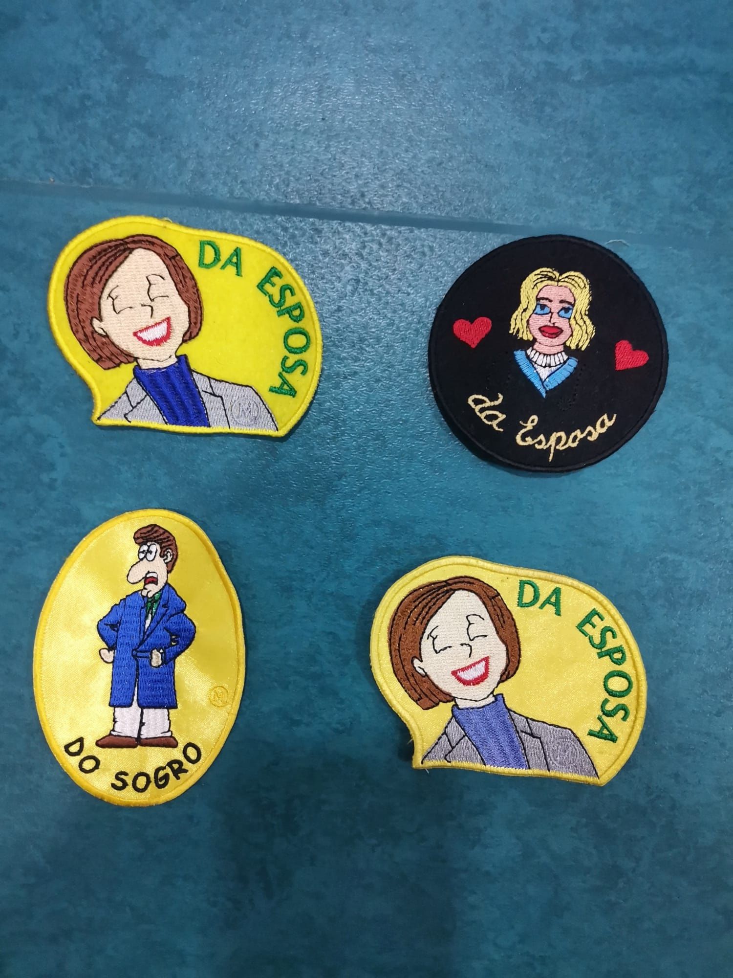 Emblemas Académicos * Da Esposa/ Do Sogro*